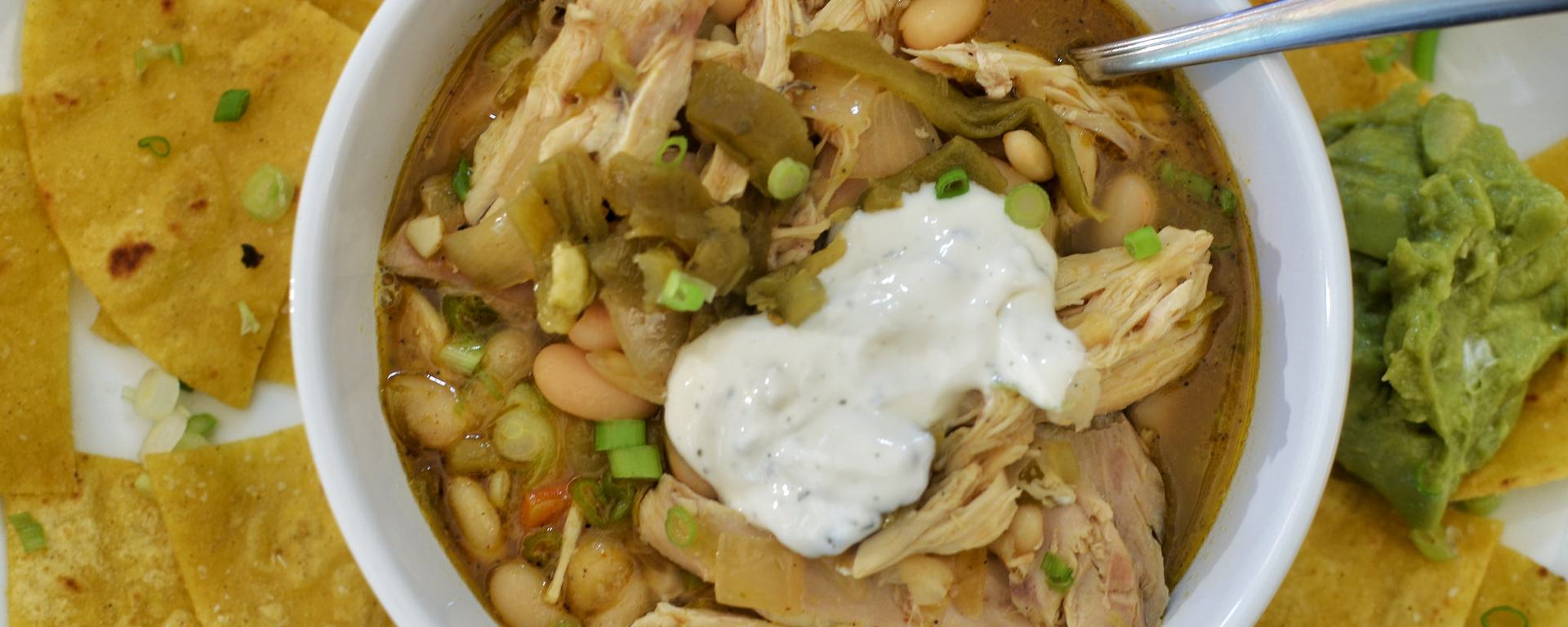 White chicken chili
