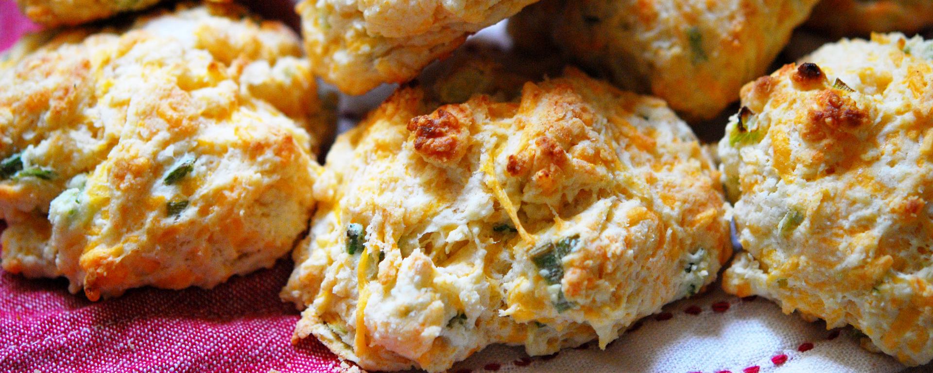 Ham and cheese scones