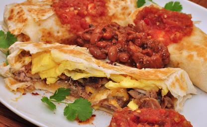 Breakfast burritos