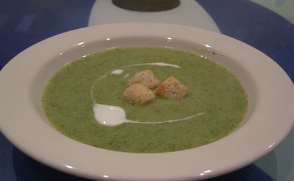Cream of broccoli soup