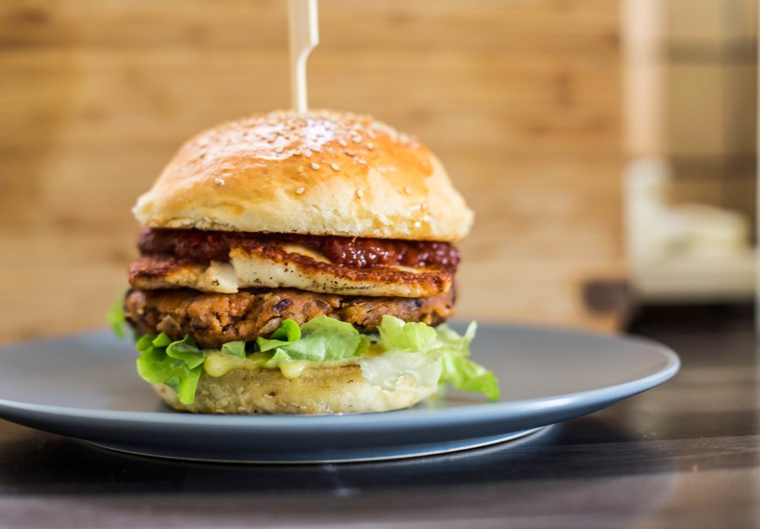 Black bean burger