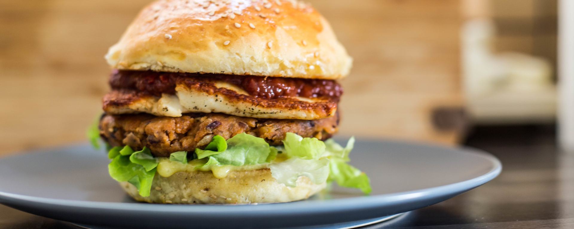 Black bean burger