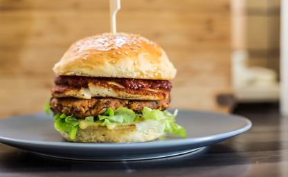 Black bean burger