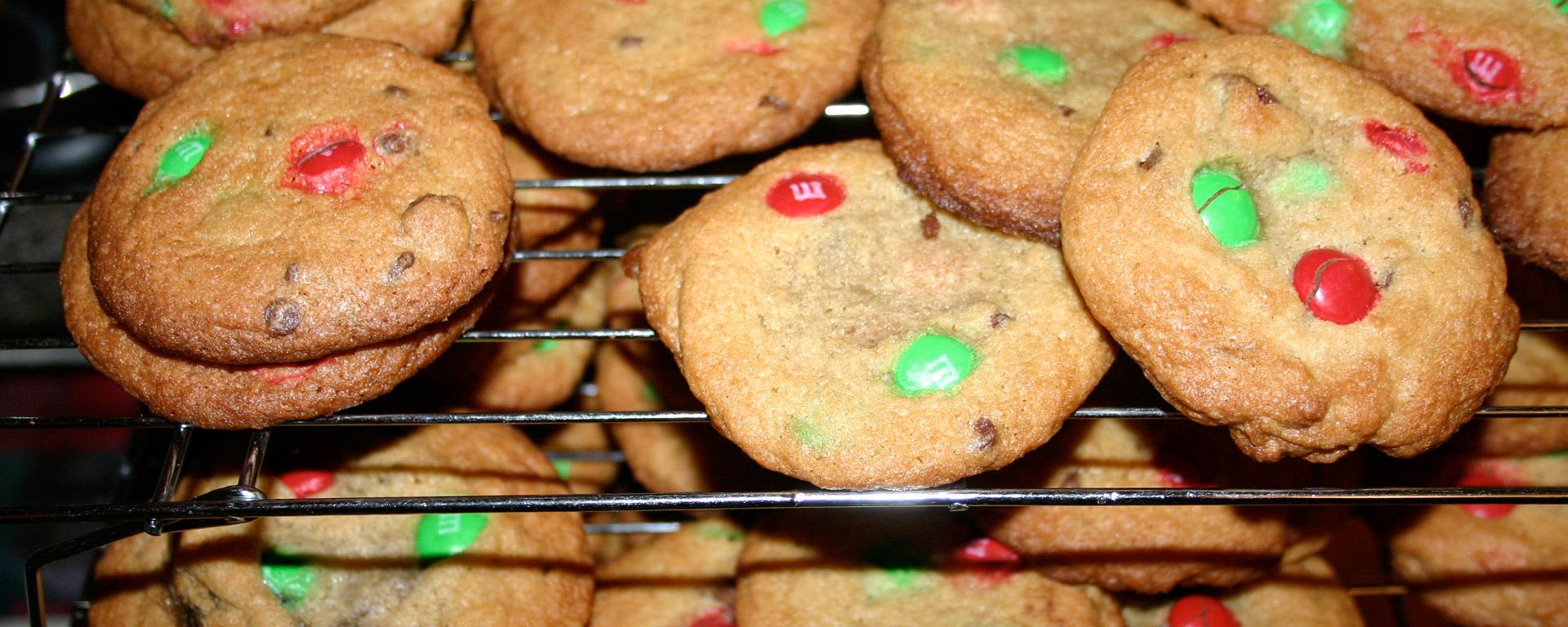 M&M cookies