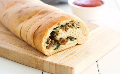 Sausage spinach loaf